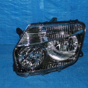 Передняя фара с хромовой маской Renault Duster 2011-2015